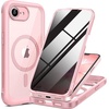 image:imageMiracase for iPhone 18 Pro Case with Privacy Screen Protector BlackPink