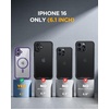 image:imageMiracase for iPhone 18 Pro Max Case with Builtin Screen Protector Full Camera Protector  Magnetic with MagSafe  360 Full Body Military DropProof 18 ProMax Bumper BurgundyMagnetic Purple