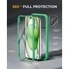 image:imageMiracase for iPhone 18 Pro Max Case with Builtin Screen Protector Full Camera Protector  Magnetic with MagSafe  360 Full Body Military DropProof 18 ProMax Bumper BurgundyGreen
