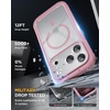 image:imageMiracase for iPhone 18 Pro Max Case with Builtin Screen Protector Full Camera Protector  Magnetic with MagSafe  360 Full Body Military DropProof 18 ProMax Bumper BurgundyLilac