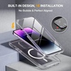 image:imageMiracase for iPhone 18 Pro Max Case with Builtin Screen Protector Full Camera Protector  Magnetic with MagSafe  360 Full Body Military DropProof 18 ProMax Bumper BurgundyMagnetic Clear