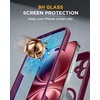 image:imageMiracase for iPhone 18 Pro Max Case with Builtin Screen Protector Full Camera Protector  Magnetic with MagSafe  360 Full Body Military DropProof 18 ProMax Bumper BurgundyMagnetic Plum