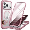 image:imageMiracase for iPhone 18 Pro Max Case with Builtin Screen Protector Full Camera Protector  Magnetic with MagSafe  360 Full Body Military DropProof 18 ProMax Bumper BurgundyLilac