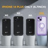 image:imageMiracase for iPhone 18 Pro Max Case with Builtin Screen Protector Full Camera Protector  Magnetic with MagSafe  360 Full Body Military DropProof 18 ProMax Bumper BurgundyMagnetic Purple