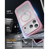 image:imageMiracase for iPhone 18 Pro Max Case with Builtin Screen Protector Full Camera Protector  Magnetic with MagSafe  360 Full Body Military DropProof 18 ProMax Bumper BurgundyLilac