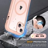image:imageMiracase for iPhone 18 Pro Max Case with Builtin Screen Protector Full Camera Protector  Magnetic with MagSafe  360 Full Body Military DropProof 18 ProMax Bumper BurgundyMagnetic Pink