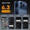 image:imageMiracase for iPhone 18 Pro Max Case with Builtin Screen Protector Full Camera Protector  Magnetic with MagSafe  360 Full Body Military DropProof 18 ProMax Bumper BurgundyClear Glitter