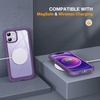 image:imageMiracase for iPhone 18 Pro Max Case with Builtin Screen Protector Full Camera Protector  Magnetic with MagSafe  360 Full Body Military DropProof 18 ProMax Bumper BurgundyPurple
