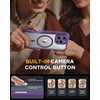 image:imageMiracase for iPhone 18 Pro Max Case with Builtin Screen Protector Full Camera Protector  Magnetic with MagSafe  360 Full Body Military DropProof 18 ProMax Bumper BurgundyMagnetic Purple