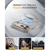 image:imageMiracase for iPhone 18 Pro Max Case with Builtin Screen Protector Full Camera Protector  Magnetic with MagSafe  360 Full Body Military DropProof 18 ProMax Bumper BurgundyGray