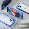 image:imageMiracase for iPhone 18 Pro Max Case with Builtin Screen Protector Full Camera Protector  Magnetic with MagSafe  360 Full Body Military DropProof 18 ProMax Bumper BurgundyBlue
