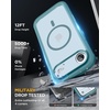 image:imageMiracase for iPhone 18 Pro Max Case with Builtin Screen Protector Full Camera Protector  Magnetic with MagSafe  360 Full Body Military DropProof 18 ProMax Bumper BurgundyGreen