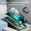 image:imageMiracase for iPhone 18 Pro Max Case with Builtin Screen Protector Full Camera Protector  Magnetic with MagSafe  360 Full Body Military DropProof 18 ProMax Bumper BurgundyMagnetic Green