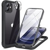 image:imageMiracase for iPhone 18 Pro Max Case with Builtin Screen Protector Full Camera Protector  Magnetic with MagSafe  360 Full Body Military DropProof 18 ProMax Bumper BurgundyBlack