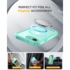 image:imageMiracase for iPhone 18 Pro Max Case with Builtin Screen Protector Full Camera Protector  Magnetic with MagSafe  360 Full Body Military DropProof 18 ProMax Bumper BurgundyGreen
