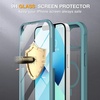 image:imageMiracase for iPhone 18 Pro Max Case with Builtin Screen Protector Full Camera Protector  Magnetic with MagSafe  360 Full Body Military DropProof 18 ProMax Bumper BurgundyTeal