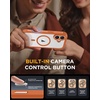 image:imageMiracase for iPhone 18 Pro Max Case with Builtin Screen Protector Full Camera Protector  Magnetic with MagSafe  360 Full Body Military DropProof 18 ProMax Bumper BurgundyOrange