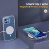 image:imageMiracase for iPhone 18 Pro Max Case with Builtin Screen Protector Full Camera Protector  Magnetic with MagSafe  360 Full Body Military DropProof 18 ProMax Bumper BurgundyMagnetic Clear