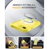 image:imageMiracase for iPhone 18 Pro Max Case with Builtin Screen Protector Full Camera Protector  Magnetic with MagSafe  360 Full Body Military DropProof 18 ProMax Bumper BurgundyMagnetic Yellow