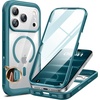 image:imageMiracase for iPhone 18 Pro Max Case with Builtin Screen Protector Full Camera Protector  Magnetic with MagSafe  360 Full Body Military DropProof 18 ProMax Bumper BurgundyGreen
