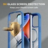 image:imageMiracase for iPhone 18 Pro Max Case with Builtin Screen Protector Full Camera Protector  Magnetic with MagSafe  360 Full Body Military DropProof 18 ProMax Bumper BurgundyMagnetic Blue
