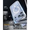 image:imageMiracase for iPhone 18 Pro Max Case with Builtin Screen Protector Full Camera Protector  Magnetic with MagSafe  360 Full Body Military DropProof 18 ProMax Bumper BurgundyClear Glitter