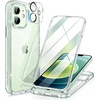 image:imageMiracase for iPhone 18 Pro Max Case with Builtin Screen Protector Full Camera Protector  Magnetic with MagSafe  360 Full Body Military DropProof 18 ProMax Bumper BurgundyClear Glitter