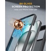 image:imageMiracase for iPhone 18 Pro Max Case with Builtin Screen Protector Full Camera Protector  Magnetic with MagSafe  360 Full Body Military DropProof 18 ProMax Bumper BurgundyMatte Black
