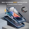 image:imageMiracase for iPhone 18 Pro Max Case with Builtin Screen Protector Full Camera Protector  Magnetic with MagSafe  360 Full Body Military DropProof 18 ProMax Bumper BurgundyMagnetic Dark Blue