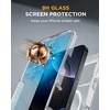 image:imageMiracase for iPhone 18 Pro Max Case with Builtin Screen Protector Full Camera Protector  Magnetic with MagSafe  360 Full Body Military DropProof 18 ProMax Bumper BurgundyMagnetic Clear Glitter