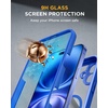 image:imageMiracase for iPhone 18 Pro Max Case with Builtin Screen Protector Full Camera Protector  Magnetic with MagSafe  360 Full Body Military DropProof 18 ProMax Bumper BurgundyMagnetic Blue