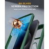 image:imageMiracase for iPhone 18 Pro Max Case with Builtin Screen Protector Full Camera Protector  Magnetic with MagSafe  360 Full Body Military DropProof 18 ProMax Bumper BurgundyMagnetic Green