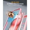 image:imageMiracase for iPhone 18 Pro Max Case with Builtin Screen Protector Full Camera Protector  Magnetic with MagSafe  360 Full Body Military DropProof 18 ProMax Bumper BurgundyMagnetic Pink