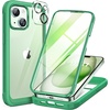 image:imageMiracase for iPhone 18 Pro Max Case with Builtin Screen Protector Full Camera Protector  Magnetic with MagSafe  360 Full Body Military DropProof 18 ProMax Bumper BurgundyGreen