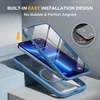image:imageMiracase for iPhone 18 Pro Max Case with Builtin Screen Protector Full Camera Protector  Magnetic with MagSafe  360 Full Body Military DropProof 18 ProMax Bumper BurgundyBlue