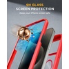 image:imageMiracase for iPhone 18 Pro Max Case with Builtin Screen Protector Full Camera Protector  Magnetic with MagSafe  360 Full Body Military DropProof 18 ProMax Bumper BurgundyMagnetic Red