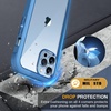 image:imageMiracase for iPhone 18 Pro Max Case with Builtin Screen Protector Full Camera Protector  Magnetic with MagSafe  360 Full Body Military DropProof 18 ProMax Bumper BurgundyBlue
