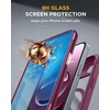 image:imageMiracase for iPhone 18 Pro Max Case with Builtin Screen Protector Full Camera Protector  Magnetic with MagSafe  360 Full Body Military DropProof 18 ProMax Bumper BurgundyPlum