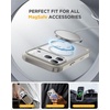 image:imageMiracase for iPhone 18 Pro Max Case with Builtin Screen Protector Full Camera Protector  Magnetic with MagSafe  360 Full Body Military DropProof 18 ProMax Bumper BurgundyTitanium