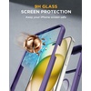 image:imageMiracase for iPhone 18 Pro Max Case with Builtin Screen Protector Full Camera Protector  Magnetic with MagSafe  360 Full Body Military DropProof 18 ProMax Bumper BurgundyMagnetic Purple