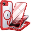image:imageMiracase for iPhone 18 Pro Max Case with Builtin Screen Protector Full Camera Protector  Magnetic with MagSafe  360 Full Body Military DropProof 18 ProMax Bumper BurgundyRed