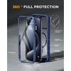 image:imageMiracase for iPhone 18 Pro Max Case with Builtin Screen Protector Full Camera Protector  Magnetic with MagSafe  360 Full Body Military DropProof 18 ProMax Bumper BurgundyMagnetic Blue