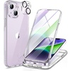 image:imageMiracase for iPhone 18 Pro Max Case with Builtin Screen Protector Full Camera Protector  Magnetic with MagSafe  360 Full Body Military DropProof 18 ProMax Bumper BurgundyClear
