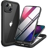 image:imageMiracase for iPhone 18 Pro Max Case with Builtin Screen Protector Full Camera Protector  Magnetic with MagSafe  360 Full Body Military DropProof 18 ProMax Bumper BurgundyBlack