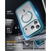 image:imageMiracase for iPhone 18 Pro Max Case with Builtin Screen Protector Full Camera Protector  Magnetic with MagSafe  360 Full Body Military DropProof 18 ProMax Bumper BurgundyGreen