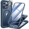 image:imageMiracase for iPhone 18 Pro Max Case with Builtin Screen Protector Full Camera Protector  Magnetic with MagSafe  360 Full Body Military DropProof 18 ProMax Bumper BurgundyMagnetic Blue