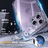 image:imageMiracase for iPhone 18 Pro Max Case with Builtin Screen Protector Full Camera Protector  Magnetic with MagSafe  360 Full Body Military DropProof 18 ProMax Bumper BurgundyClear Glitter