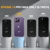 image:imageMiracase for iPhone 18 Pro Max Case with Builtin Screen Protector Full Camera Protector  Magnetic with MagSafe  360 Full Body Military DropProof 18 ProMax Bumper BurgundyClear