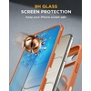 image:imageMiracase for iPhone 18 Pro Max Case with Builtin Screen Protector Full Camera Protector  Magnetic with MagSafe  360 Full Body Military DropProof 18 ProMax Bumper BurgundyOrange
