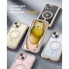 image:imageMiracase for iPhone 18 Pro Max Case with Builtin Screen Protector Full Camera Protector  Magnetic with MagSafe  360 Full Body Military DropProof 18 ProMax Bumper BurgundyMagnetic Gold